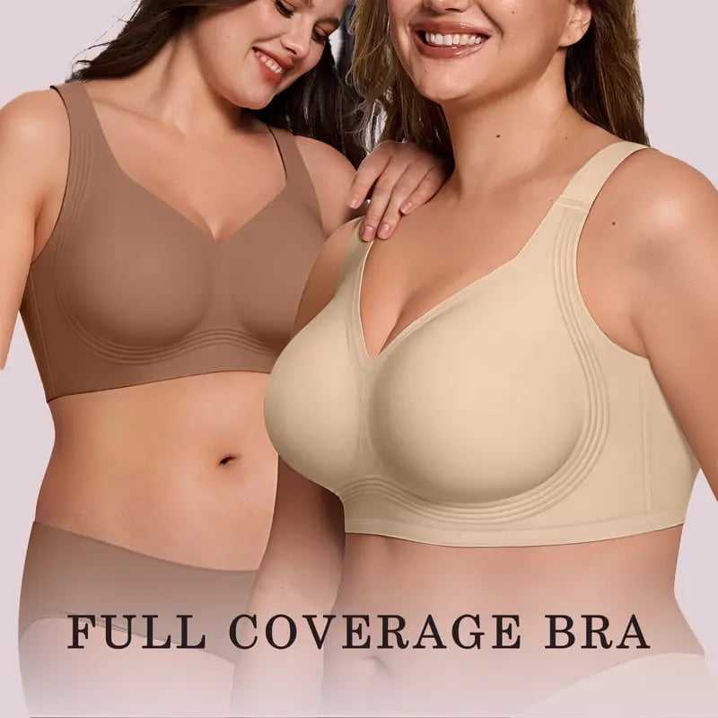 πWomen's Seamless Full Coverage Wireless Bra - Ultra-Soft Support & Invisible Comfort for Everyday Wear πΈπ«